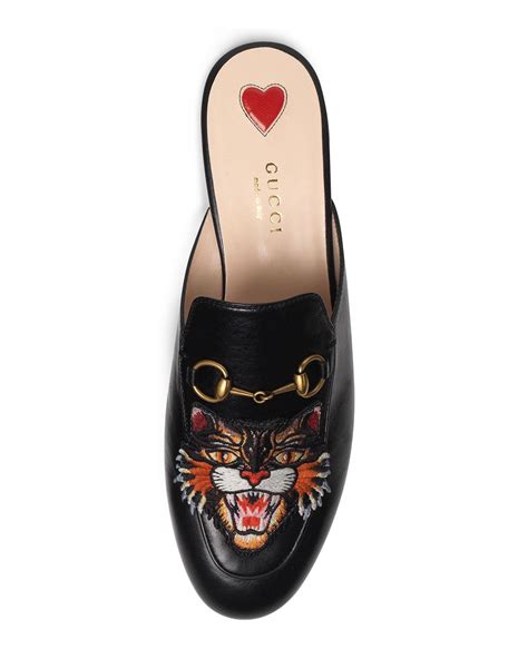 gucci loafers with black rubber on sole|gucci tiger loafer.